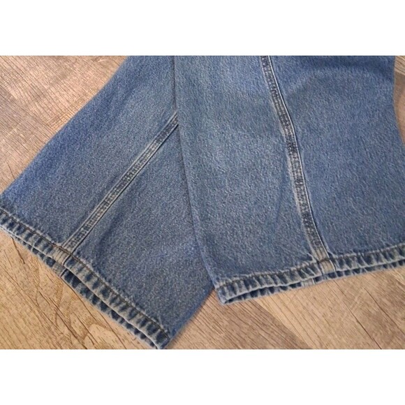 Carhartt Mens Carpenter Jeans 40 x 34 Dungaree Workwear Blue Denim Pants - Picture 6 of 7